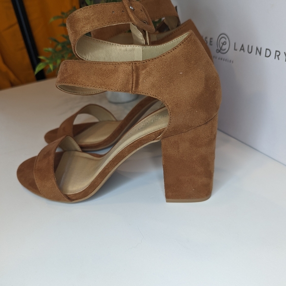 Chinese Laundry NWT Faux Suede Block heels sz 10 - Picture 6 of 8